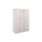 BIBLIOTECA BAJA 2 PUERTAS COLOR JACARANDA 62X92X31ORLANDI