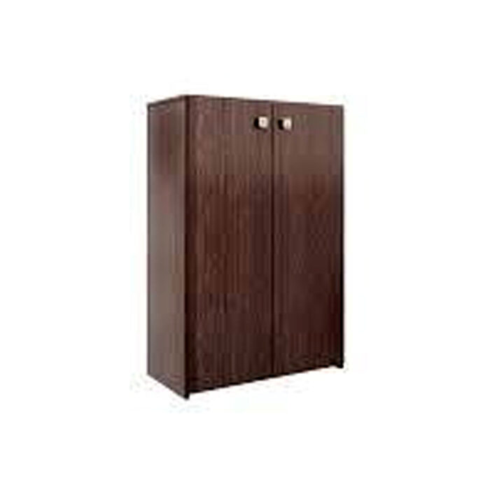 BIBLIOTECA BAJA 2 PUERTAS COLOR WENGUE 62X92X31ORLANDI - Imagen 1