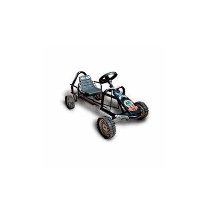 KARTING LORIEL NEGRO RUEDAS DE CHAPA - Imagen 1