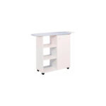 ORGANIZADOR DE PLANCHADO 1P + ESTANTES COLOR BLANCO MAXIMO