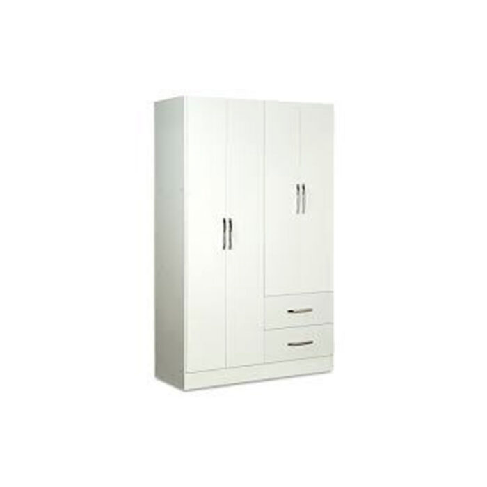 ROPERO FAMILY 4P BLANCO 180X113X47 MAXIMO - Imagen 1