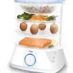 VAPORIERA ATMA VA8112N, 3 BANDEJAS, TIMER 60MIN, APAGADO AUTOMATICO