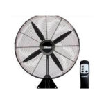 VENTILADOR INDUSTRIAL DE PARED LILIANA, 32", 2 ASPAS TIPO AVION METALICAS, CON CONTROL Y TIMER PROGRAMABLE HASTA 7HS, 280W