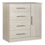 COMODA FORTALEZA 1P 4C MARFIL MAXIMO 100X48X102