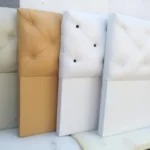 RESPALDO 140 X 130 DE ALTO ECOCUERO, COLORES DISPONIBLE NEGRO/GRIS TOPO