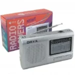 RADIO PORTATIL GRANDE AM FM 9 BANDAS, ANTENA TELESCOPICA, ALIMENTACION DUAL, ORYX