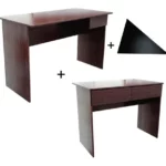 ESCRITORIO ESQUINERO COLOR WENGUE ORLANDI