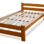 CAMA DE PINO 1 PLAZA Y 1/2 100CM ECO PINTADA