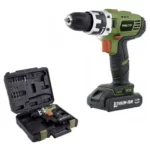 TALADRO INALAMBICO / ATORNILLADOR PHILCO, 14.4V, 1500 RPM, TAMAÑO DEL MANDRIL 10MM, INCLUYE MALETIN + 6 MECHAS Y 6 PUNTAS