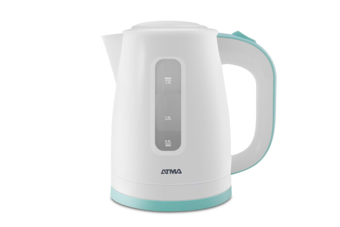 PAVA ELECTRICA ATMA, 1,7L, CORTE AUTOMATICO AL HERVIR, COLOR BLANCA - Imagen 1