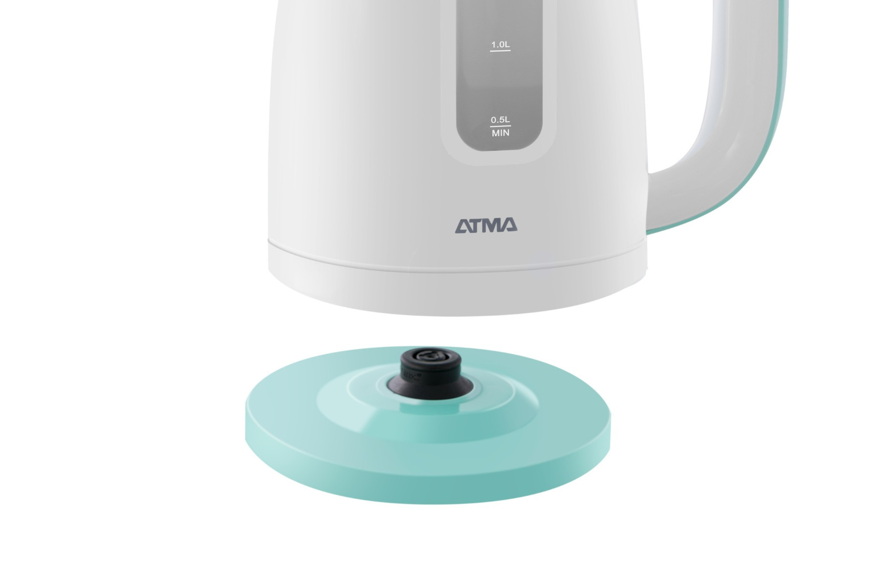 ATMA BLANCA 3 PAVA ELECTRICA ATMA, 1,7L, CORTE AUTOMATICO AL HERVIR, COLOR BLANCA - Imagen 3