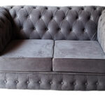 SILLON DE LIVING CHESTERFIELD CLÁSICO 2 CUERPOS