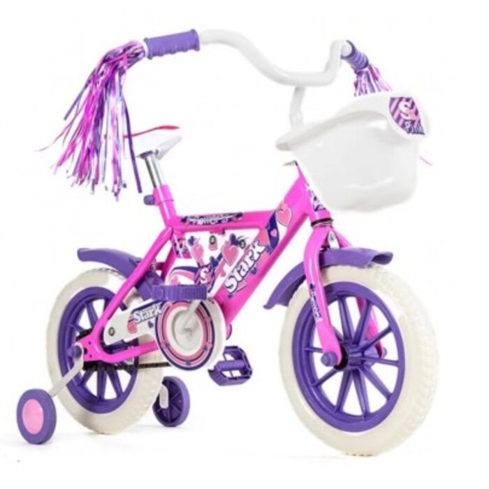 BICICLETA ROD 12 PINK NENA / STARK - Imagen 1