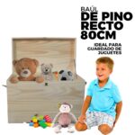 BAUL DE PINO RECTO 80cm