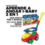ANDADOR APRENDE A ANDAR I-BABY 2 EN 1