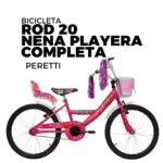 BICICLETA PERETTI / ROD 20 NENA PLAYERA / COMPLETA