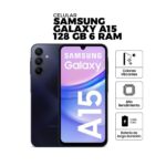 CELULAR SAMSUNG GALAXY A15 128 GB 6 RAM