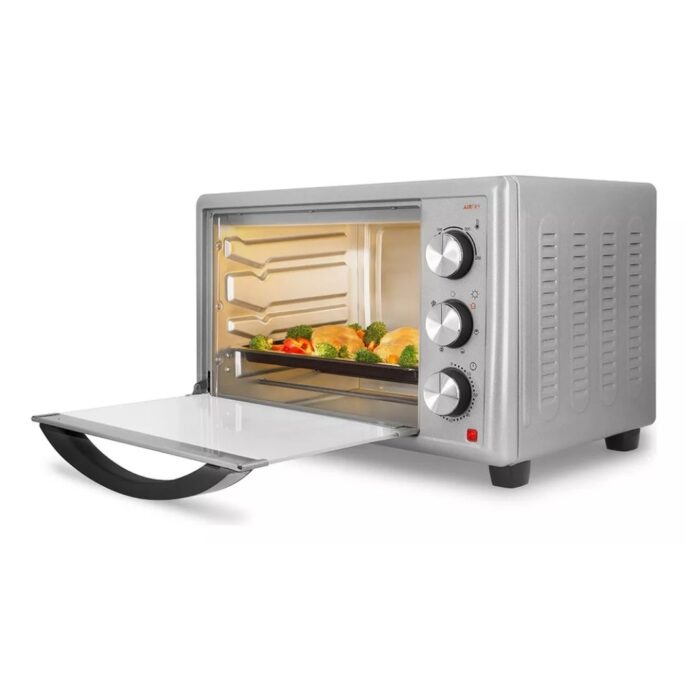 HORNO ELECTRICO CON GRILL Y FREIDORA DE AIRE, ATMA, 30 LITROS, 1500W DE POTENCIA, LUZ INTERIOR - Imagen 5