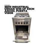 COCINA SEMI INDUSTRIAL USMAN WIN UP 55CM ANCHO, PUERTA VISOR