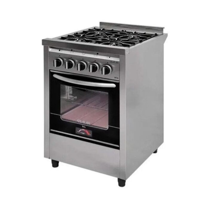 COCINA SEMI INDUSTRIAL USMAN WIN UP 55CM ANCHO, PUERTA VISOR - Imagen 2