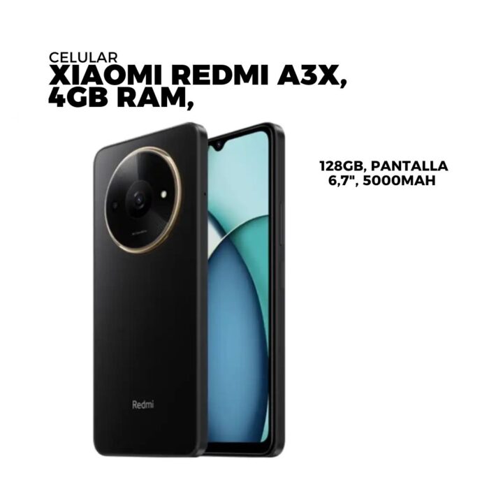 XIAOMI REDMI A3X, 4GB RAM, 128GB, PANTALLA 6,7", 5000MAH - Imagen 1
