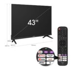 TV SMART 43" HISENSE, SIST OPERATIVO ANDROID, FULL HD, 43A42H - Imagen 3