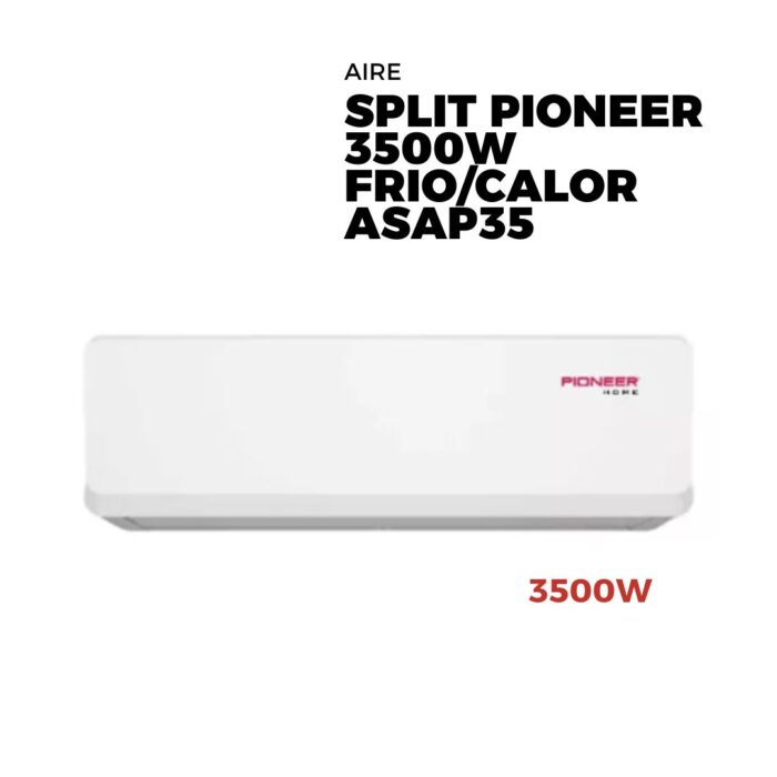 AIRE SPLIT PIONEER 3500W FRIO/CALOR ASAP35 - Imagen 1